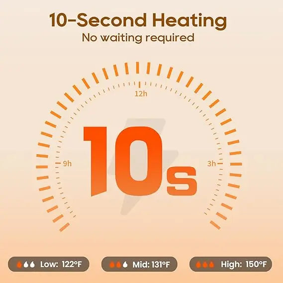 Soft fleece heated vest worn under jacket for cold weather warmth