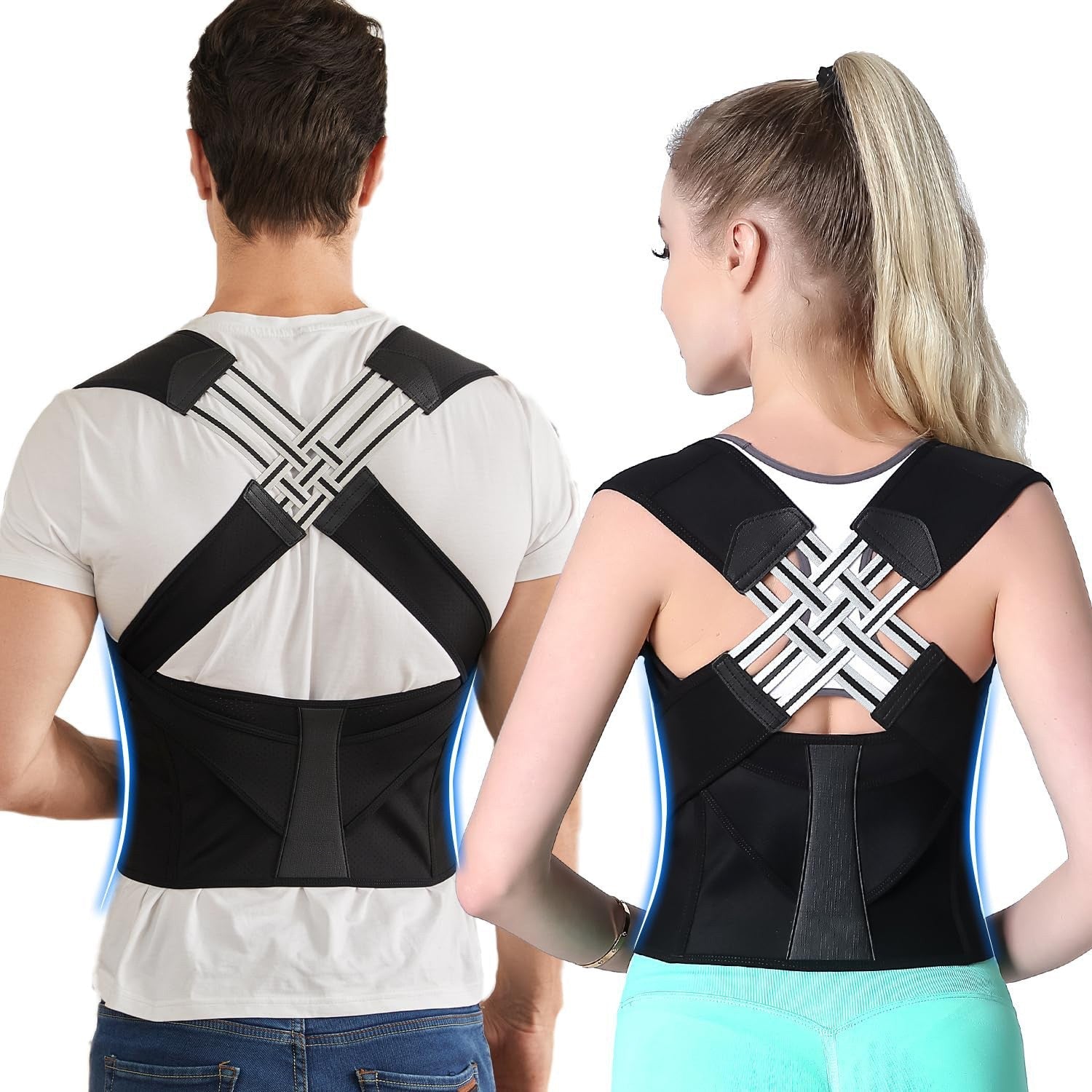 🎁 Adjustable Posture Corrector Belt – Instantly Relieve Back Pain & Improve Confidence (100% off)