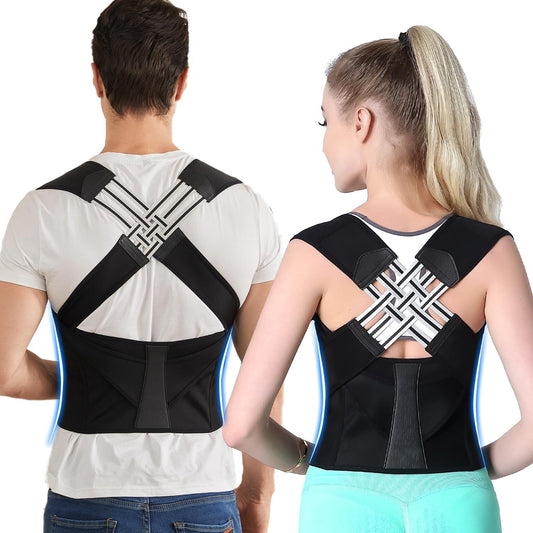 Professional Posture Corrector & Back Support Belt for Men and Women – Adjustable, Breathable, and Comfortable