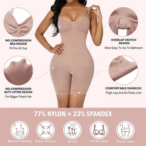 Everyday comfort shapewear bodysuit for women